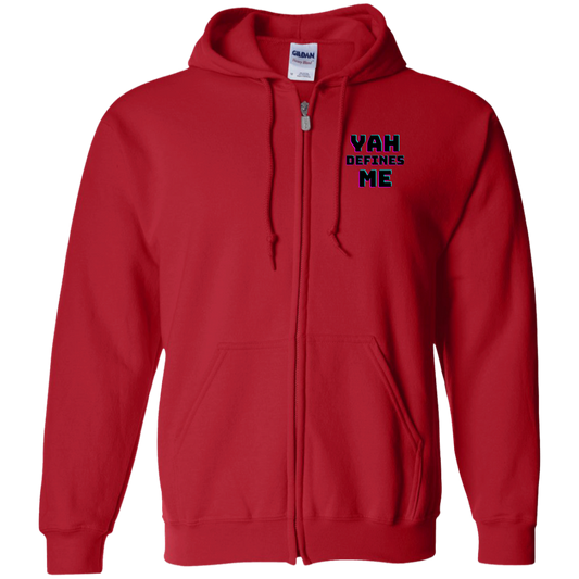 YAH Zip Up Hooded Sweatshirt