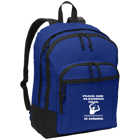 peace and blessing Basic Backpack