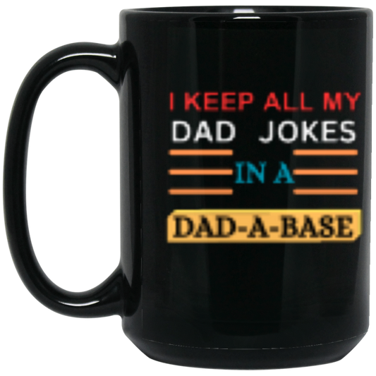 Dad Mug 15OZ 15 oz. Black Mug