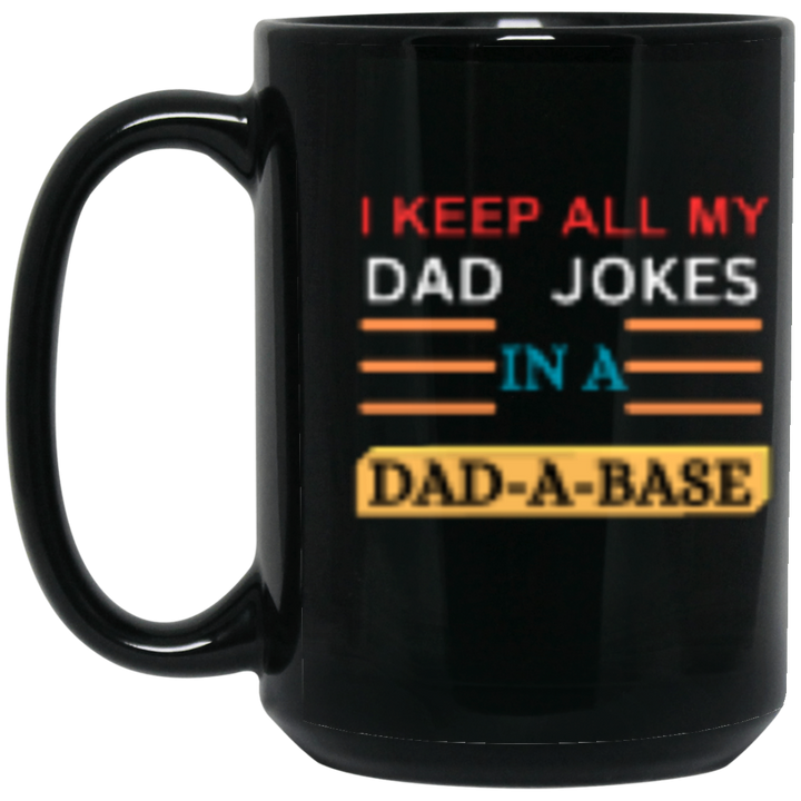 Dad Mug 15OZ 15 oz. Black Mug